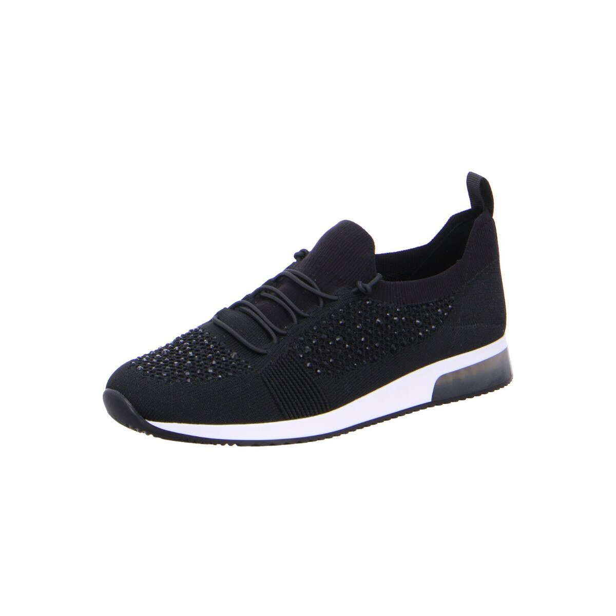 Pantofi sport dama, Ara, Lissabon 2 Fusion4 Trainers, Textil, Negru