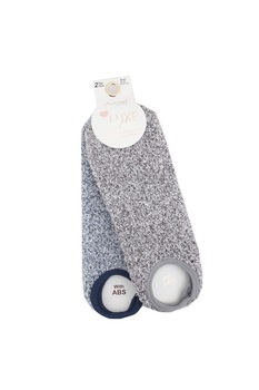Set 2 perechi sosete de casa Luxe, Antonio, 830015199, Albastru/Gri Set 2 perechi sosete de casa Luxe, Antonio, 830015199, Albastru/Gri