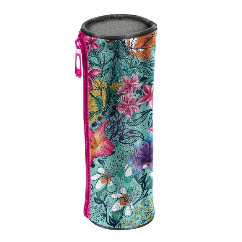 Penar cilindru Flowers, 21x7 cm Multicolor