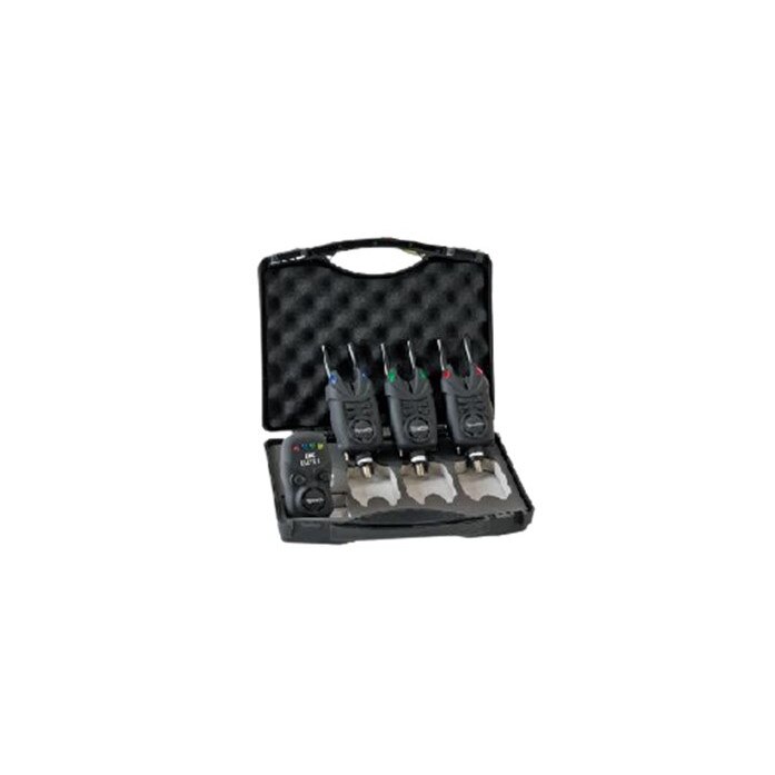 Set 3 senzori cu statie, Extra Carp, Metal/Plastic, Multicolor
