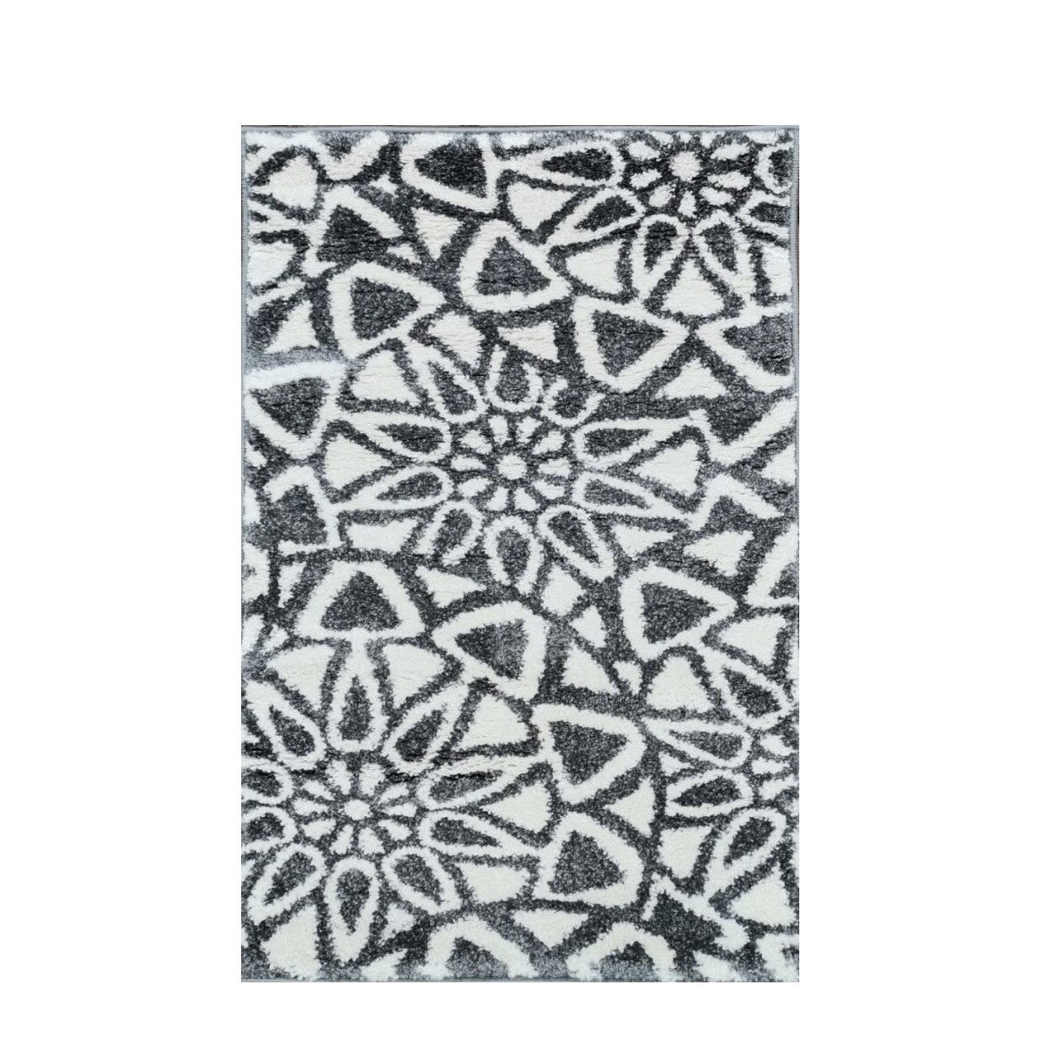 Covor Talea, gri/alb, 60 x 90 cm