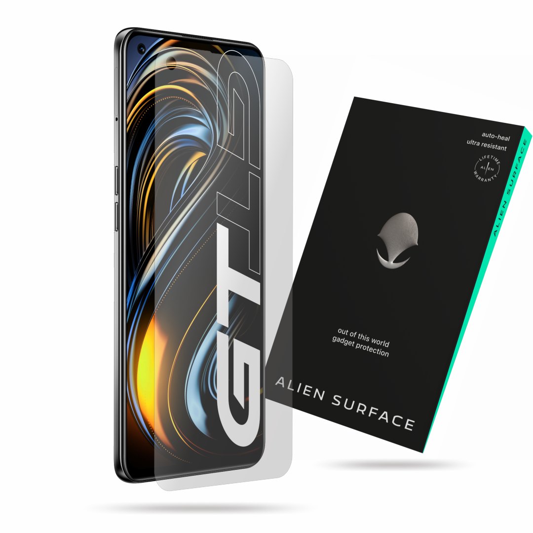 Folie Alien Surface, compatibila cu Realme GT 5G, protectie ecran