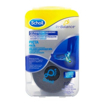 Scholl In-Balance Branturi pentru atenuarea durerii de calcai, Marimea 42.5-45 Scholl In-Balance Branturi pentru atenuarea durerii de calcai, Marimea 42.5-45
