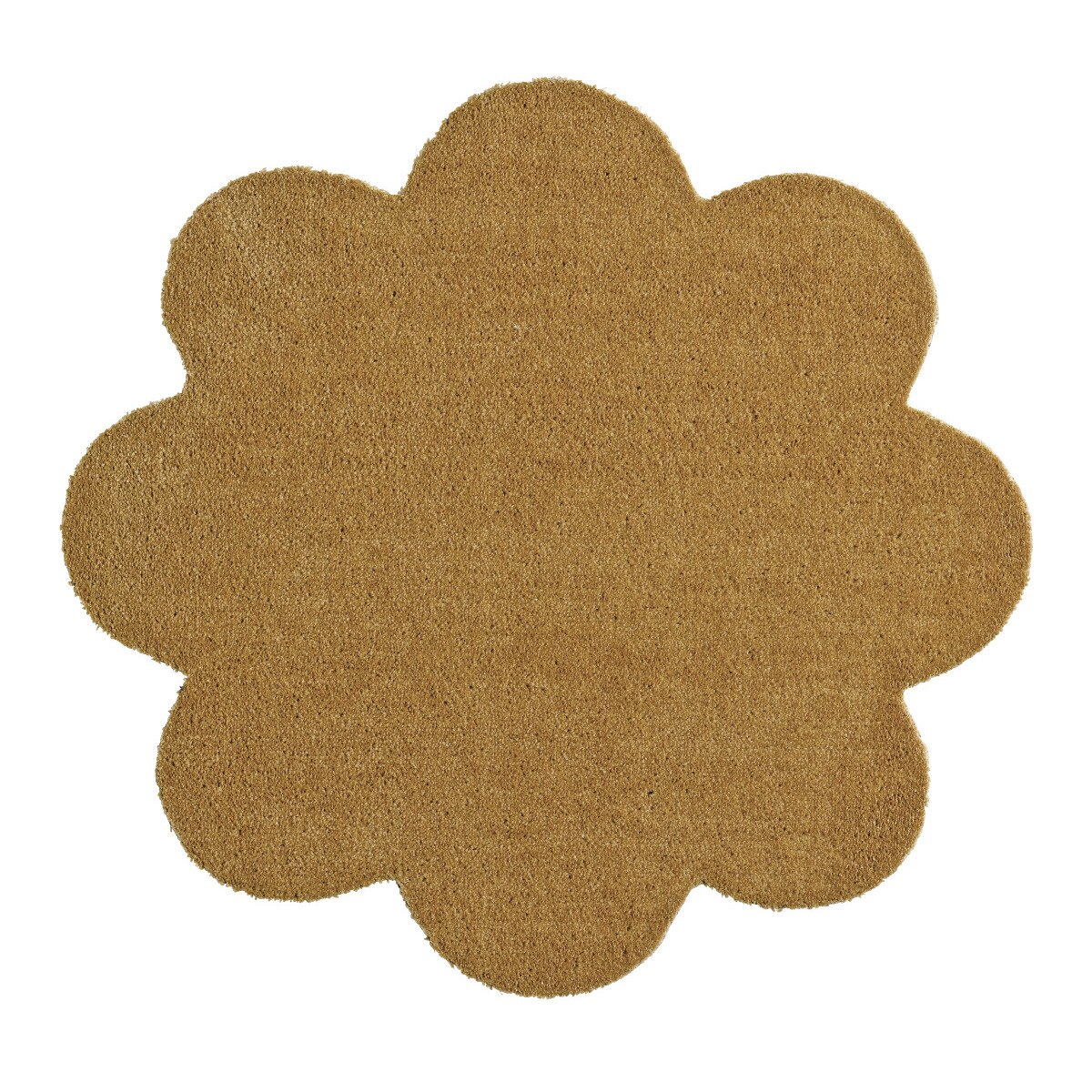 Covoras Intrare Soft & Clean, Floare, Maro 67x67, S22-472330