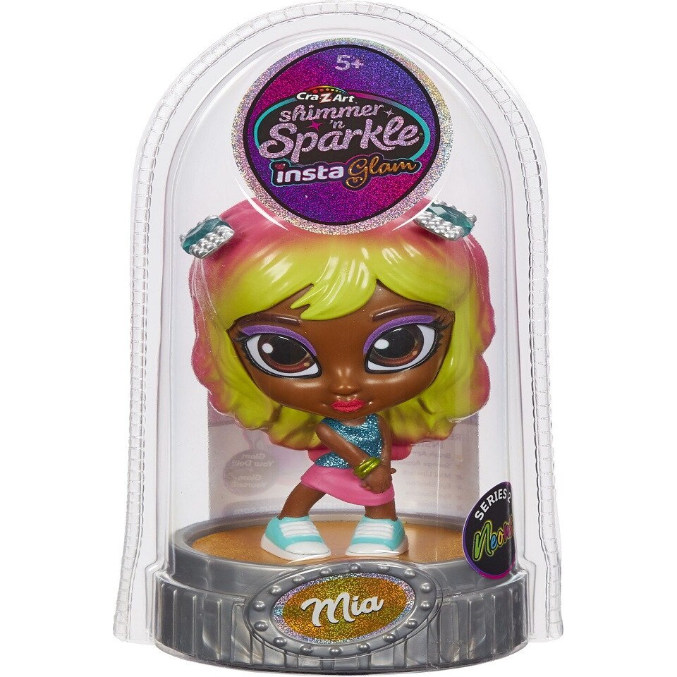 Set De Infrumusetare CraZ Art Shimmer And Sparkle, Colectia INSTA GLAM, Machiaj Pentru Fetite In Forma De Papusa Mia, Seria 2
