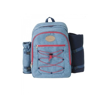 Rucsac picnic 2 in 1 Urban Les Jardins de la Comtesse, 4 persoane, greutate redusa, 3 compartimente, 3 buzunare interioare, 46x34x22 cm, 31 piese, 35 l, albastru/rosu Rucsac picnic 2 in 1 Urban Les Jardins de la Comtesse, 4 persoane, greutate redusa, 3 compartimente, 3 buzunare interioare, 46x34x22 cm, 31 piese, 35 l, albastru/rosu