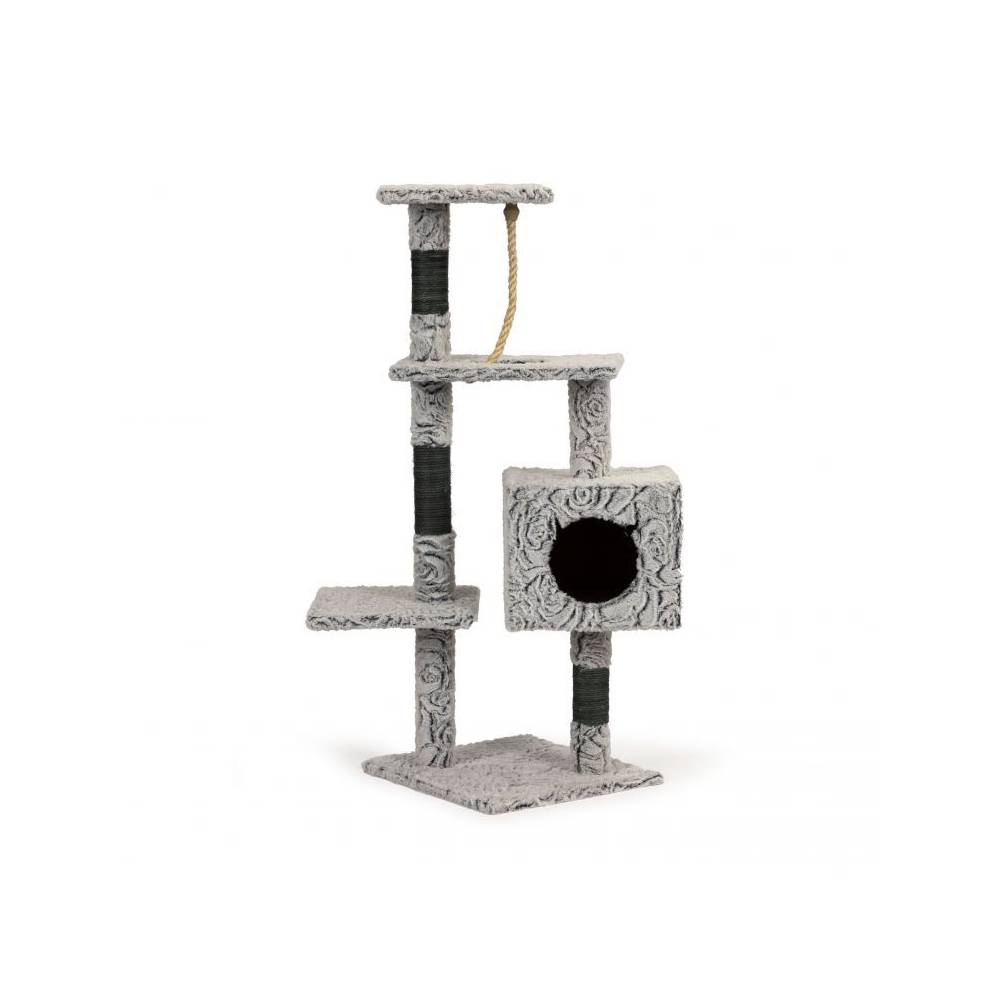 Ansamblu de Joaca pentru Pisici Bigshot BS33303GREY, XXL, 108 x 39 x 39 cm, Gri