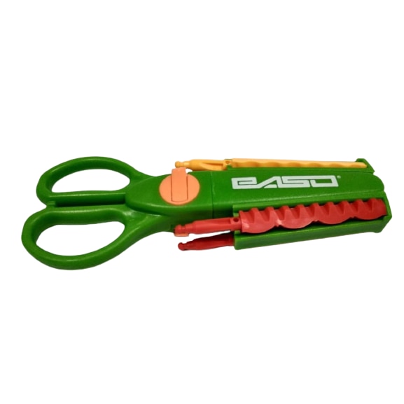 Set foarfeca Paso, 9 lame interschimbabile Verde