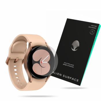 Folie Alien Surface, pentru Samsung Galaxy Watch 4 40mm, protectie ecran 1 si 2 Rezerve Folie Alien Surface, pentru Samsung Galaxy Watch 4 40mm, protectie ecran 1 si 2 Rezerve
