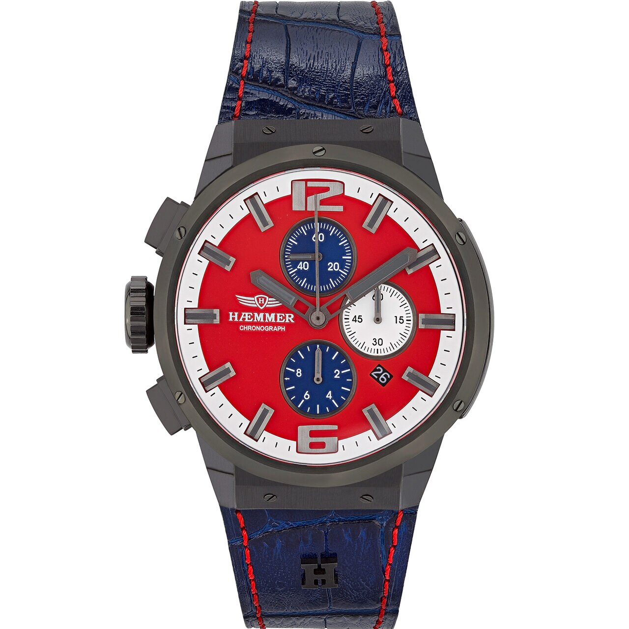 Ceas barbatesc Haemmer EG-003, Quartz, 48mm, 10ATM