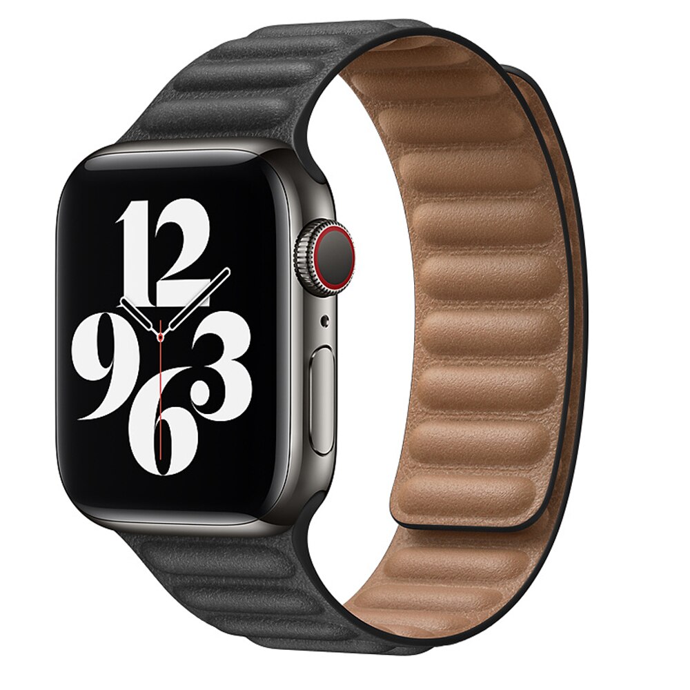 Кожена каишка за Apple Watch, кожена халка, съвместима с Apple Watch 1 ...