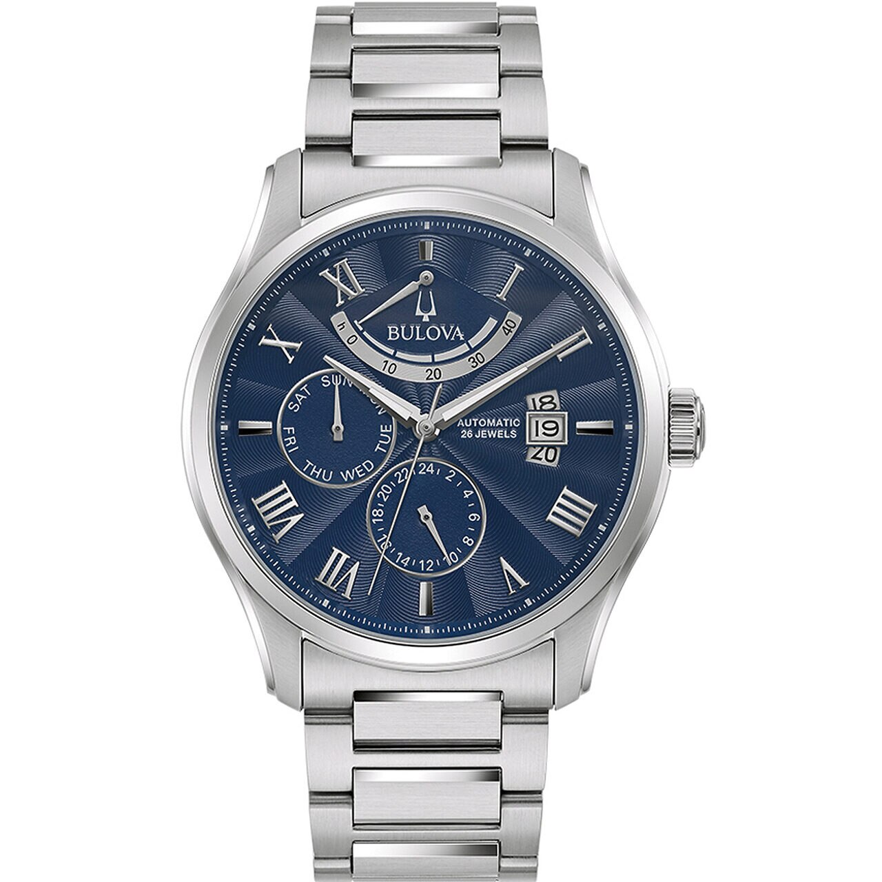 Ceas barbatesc Bulova 96C147, Automatic, 43mm, 3ATM