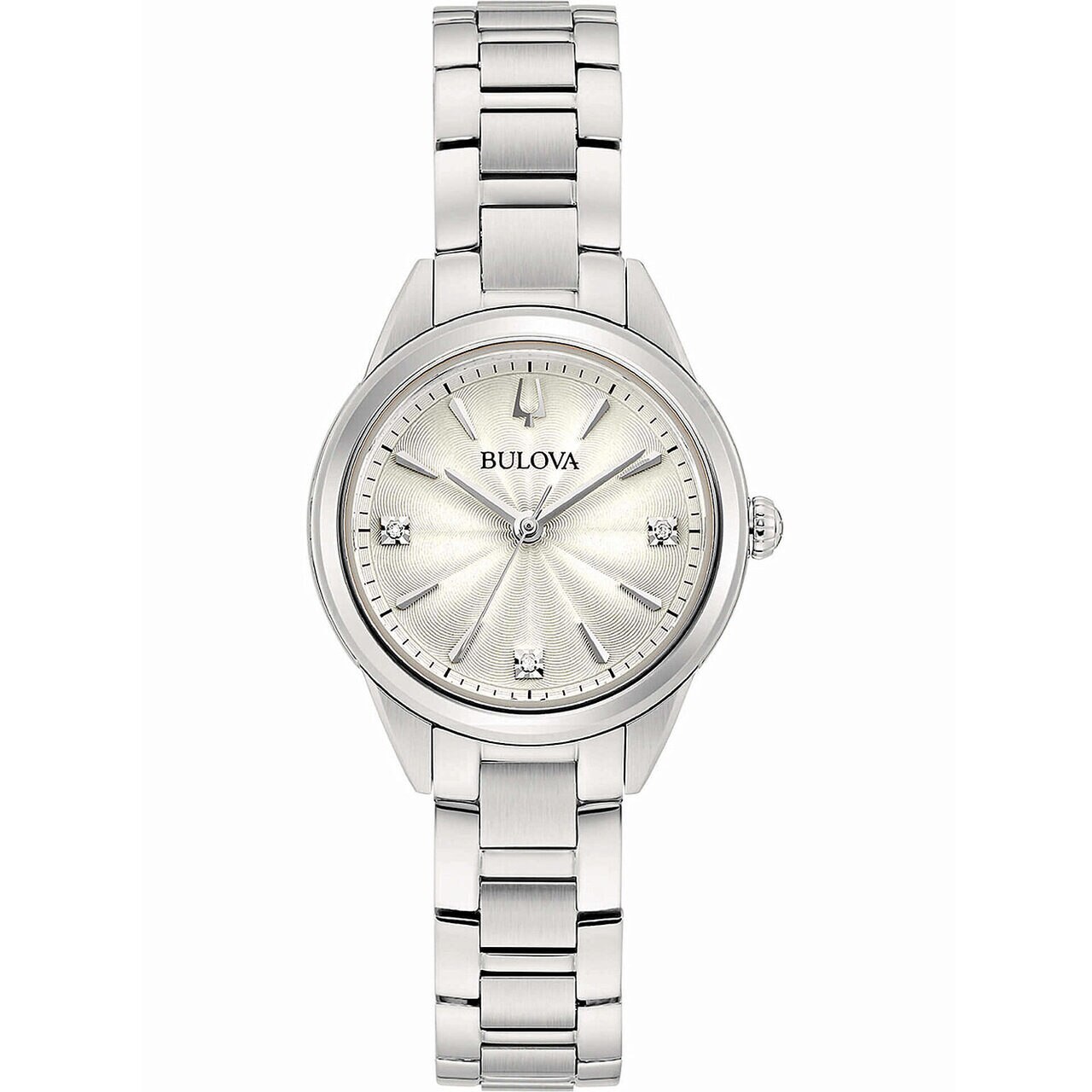 Ceas de dama Bulova 96P219, Quartz, 28mm, 3ATM