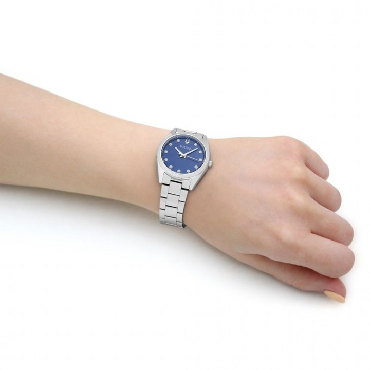 Дамски часовник Bulova 96P229, Кварцов, 31мм, 3ATM