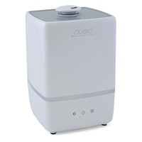 Umidificator cu ultrasunete Airbi Cubic, 35m², 110W, alb