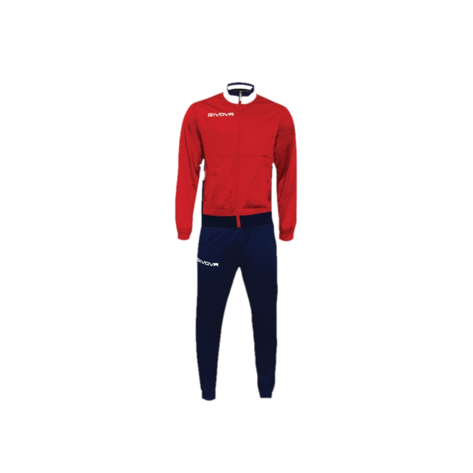 Trening Barbati Givova Tuta Militare, Rosu