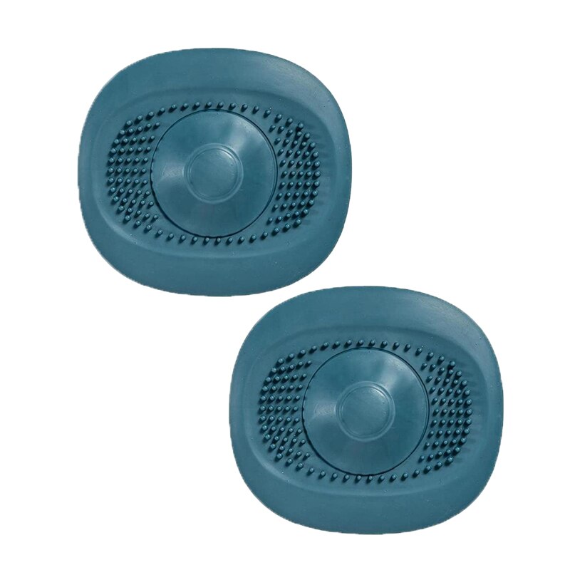 Set 2 dopuri chiuveta, YWX®, TPR, 10 x 10.5 cm, Albastru