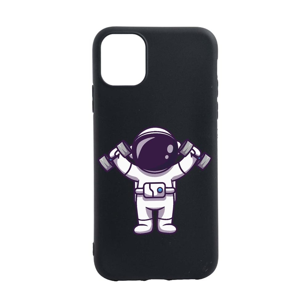 Husa Silicon Compatibila cu Apple iPhone 13 Pro, Astronaut Gym, rezistenta la uzura, anti-alunecare, B778