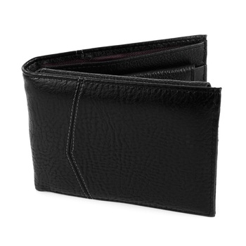 Portofel barbat piele naturala Pami Julius, Negru Portofel barbat piele naturala Pami Julius, Negru