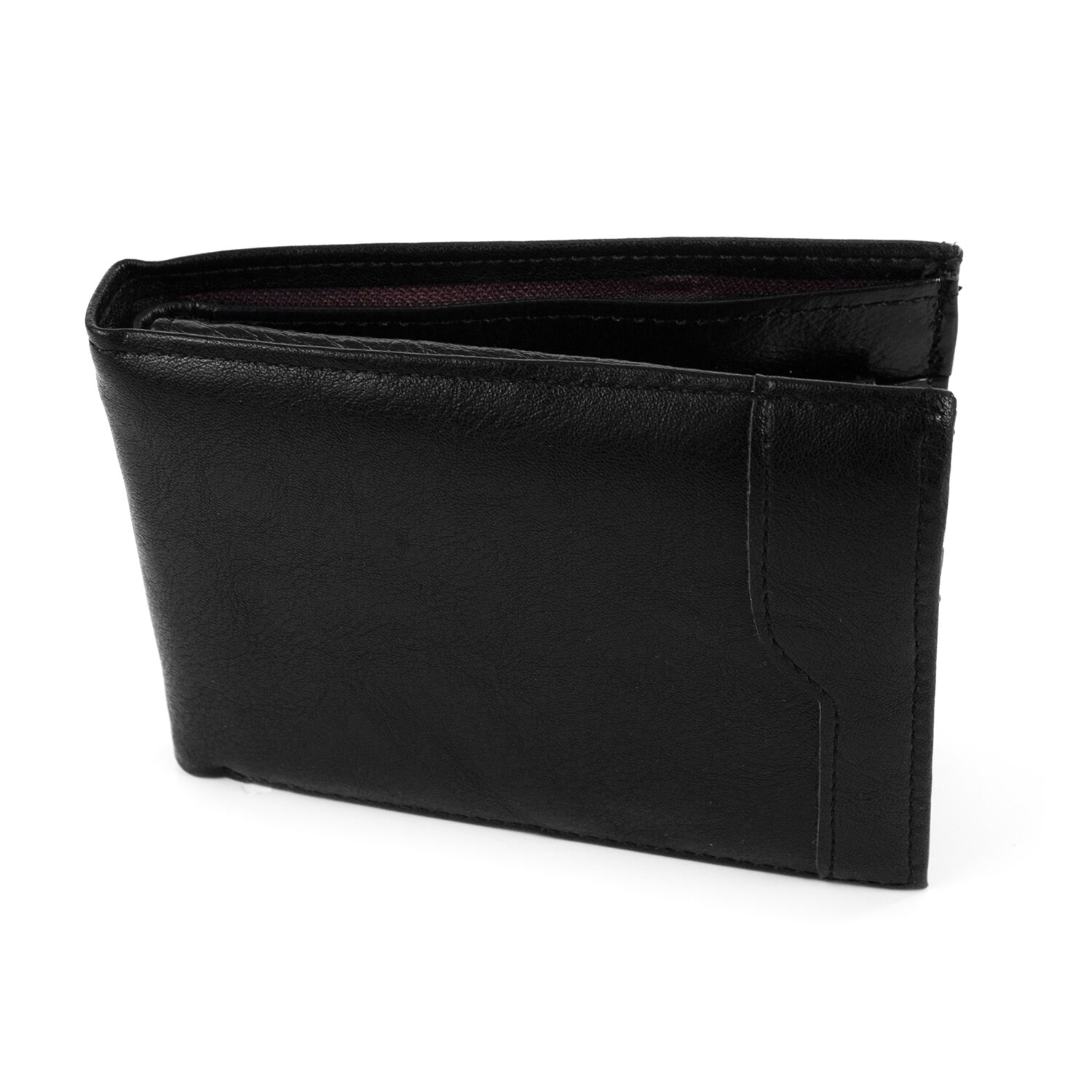 Portofel barbat piele naturala Pami Theodore, Negru