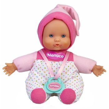 Papusa moale Nenuco, alb 16284 31753 Papusa moale Nenuco, alb 16284 31753