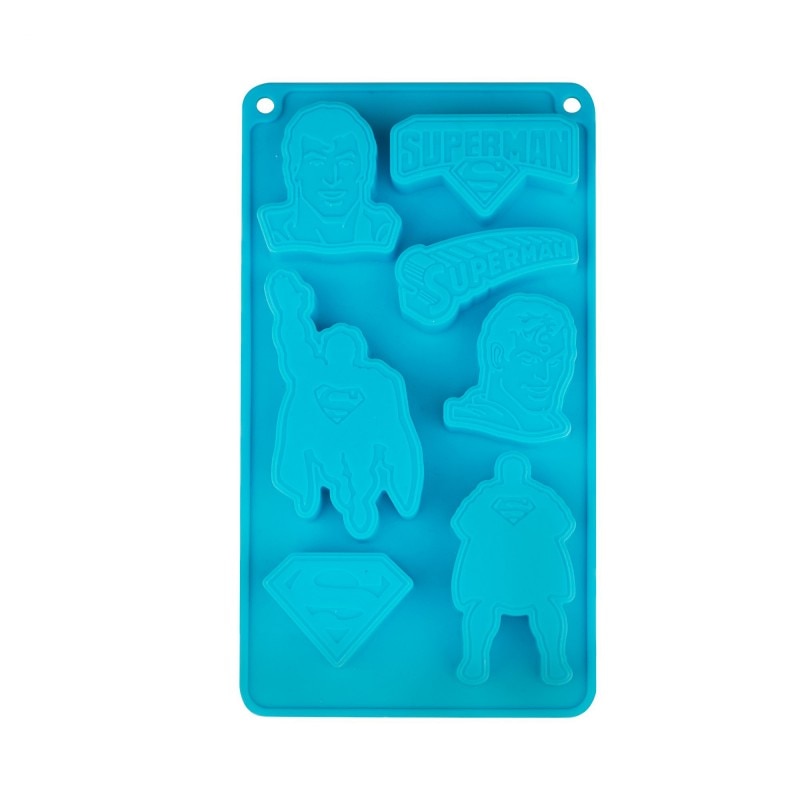 Forma Pentru Ciocolata Si Gheata Superman , 22X12cm, Albastru