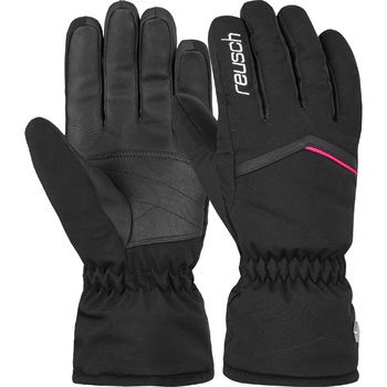 Manusi ski Reusch Marisa, pentru femei, Negru/Alb/Roz, marime 8 Manusi ski Reusch Marisa, pentru femei, Negru/Alb/Roz, marime 8