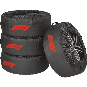 Set huse pentru depozitare anvelope auto, Formula 1, set 4 buc Set huse pentru depozitare anvelope auto, Formula 1, set 4 buc