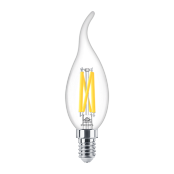 Bec LED vintage Philips Classic BA35, E14, 3.4W (40W), 470 lm, intensitate reglabila (dimabil) lumina calda (2200-2700K) Bec LED vintage Philips Classic BA35, E14, 3.4W (40W), 470 lm, intensitate reglabila (dimabil) lumina calda (2200-2700K)