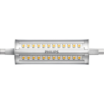 Bec LED spot Philips, putere reglabila, R7S, 14W (100W), 1800 lm, lumina alba rece (4000K), 118mm Bec LED spot Philips, putere reglabila, R7S, 14W (100W), 1800 lm, lumina alba rece (4000K), 118mm