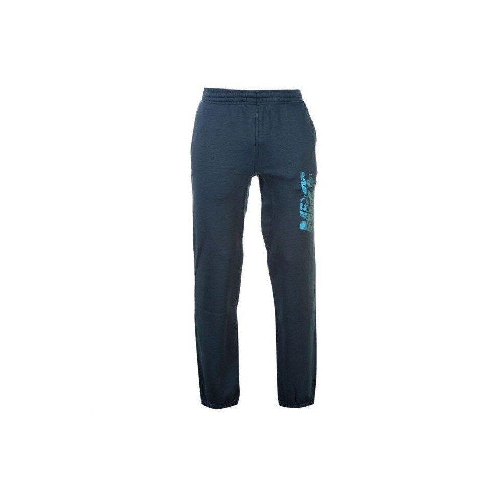 Pantaloni sport pentru barbati, Nike, Bumbac, Albastru inchis, M