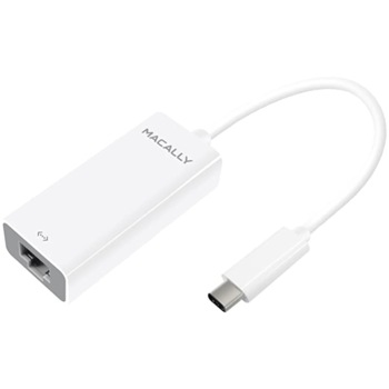 Adaptor USB-C, Macally USB-C to Gigabit Ethernet Adapter, (alb) Adaptor USB-C, Macally USB-C to Gigabit Ethernet Adapter, (alb)
