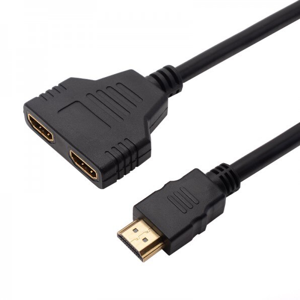 Adaptor HDMI tata la 2xHDMI mama