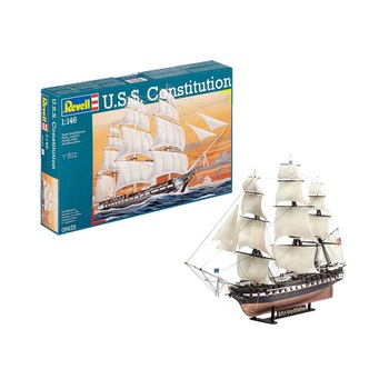 Set model Revell nava de razboi USS Constitution Set model Revell nava de razboi USS Constitution