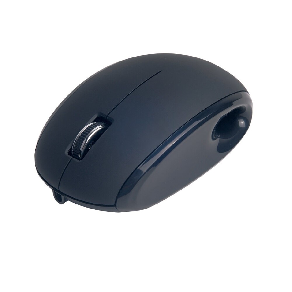 Mouse USB Grixx, 1000 dpi, Albastru inchis