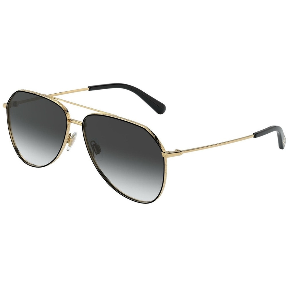 Ochelari de soare de dama Dolce&Gabbana DG2244 13348G, Auriu, 59 mm