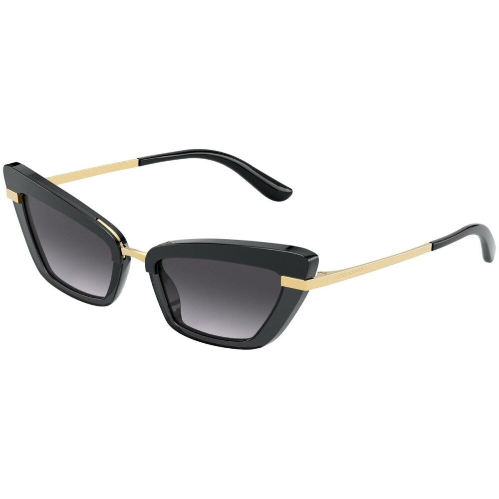 Ochelari de soare de dama Dolce&Gabbana DG4378 32468G, Negru, 54 mm