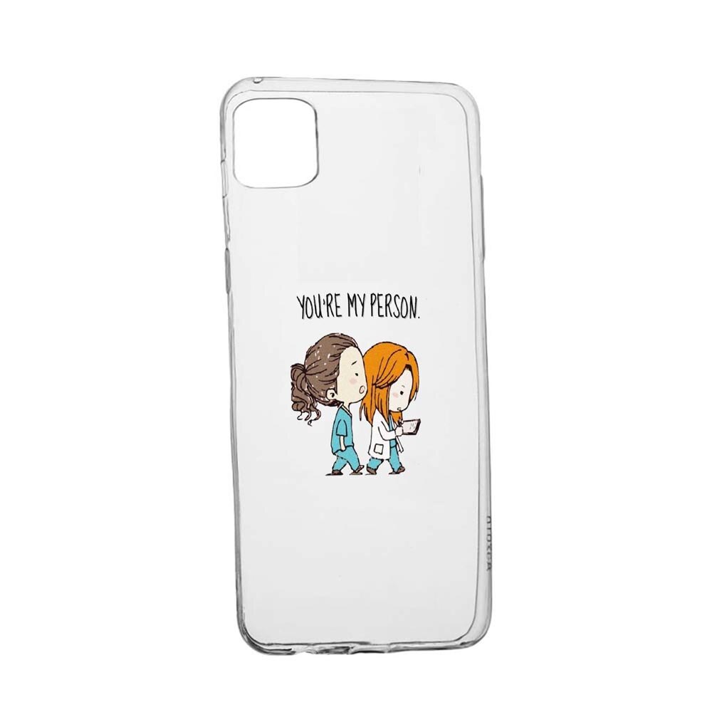 Husa Silicon Compatibila cu Apple iPhone 13, Grays Anatomy, rezistenta la uzura, anti-alunecare, 702