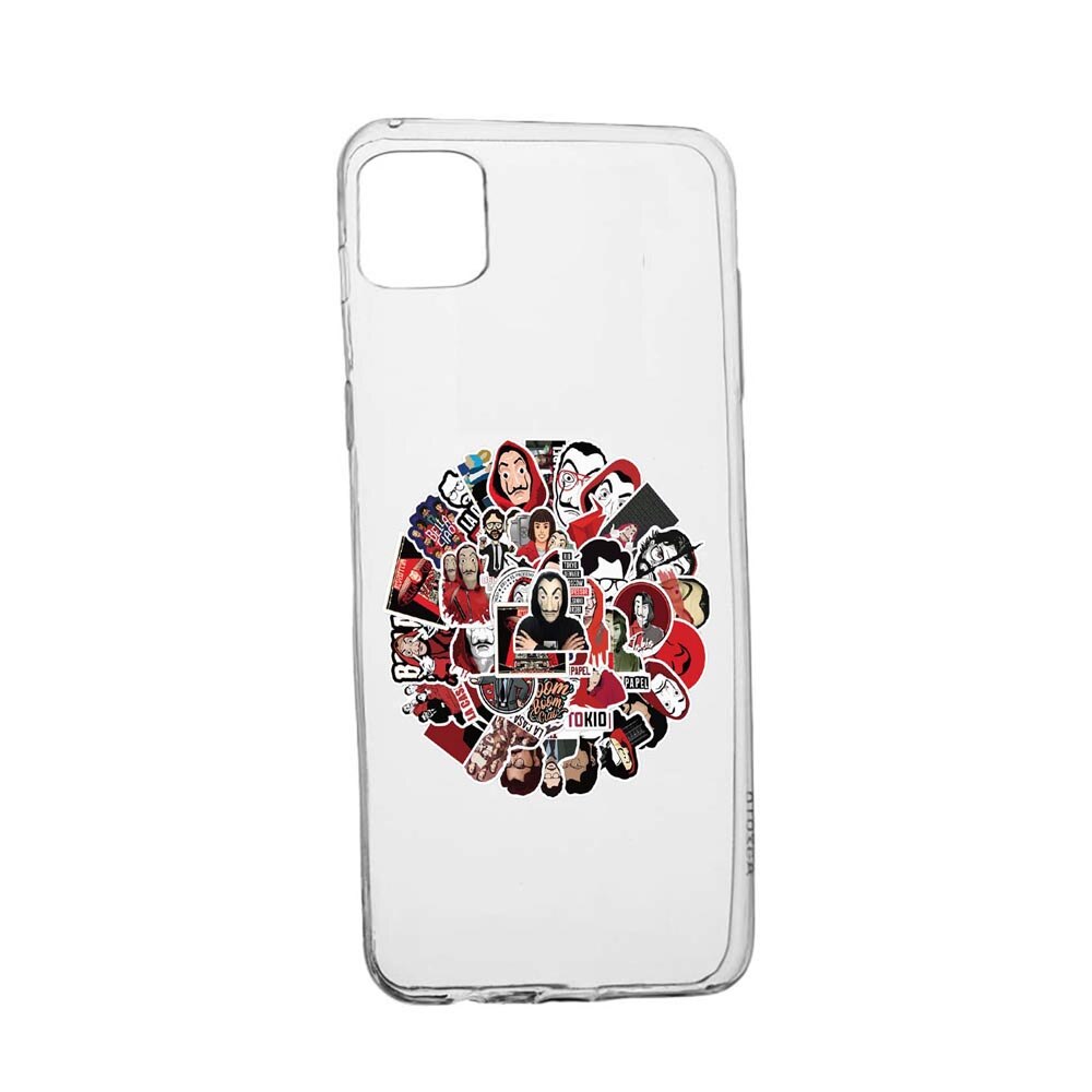 Husa Silicon Compatibila cu Xiaomi Mi 11 Lite 5G / 4G, La Casa De Papel, rezistenta la uzura, anti-alunecare, 715