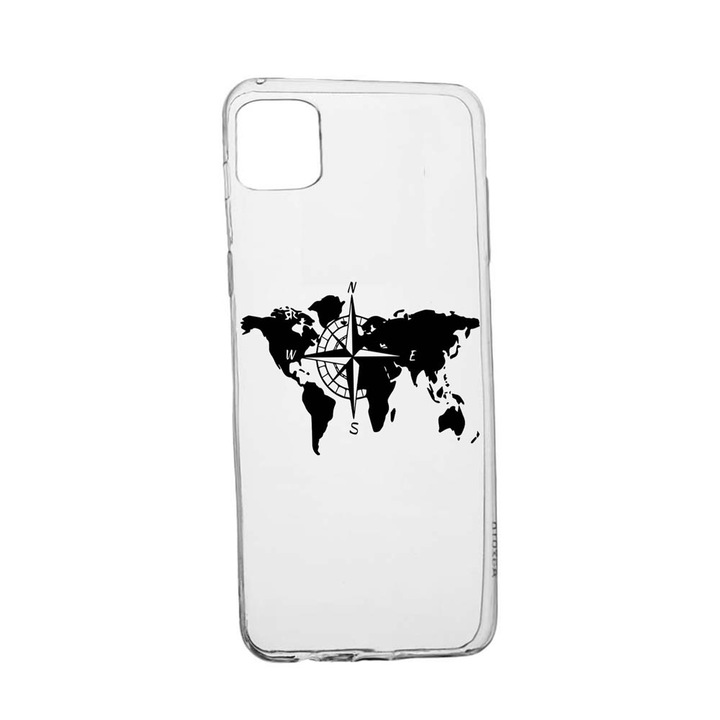 Силиконов калъф, съвместим с Xiaomi Mi 11 Lite 5G / 4G, Traveler, устойчив на износване, противоплъзгащ се, 735