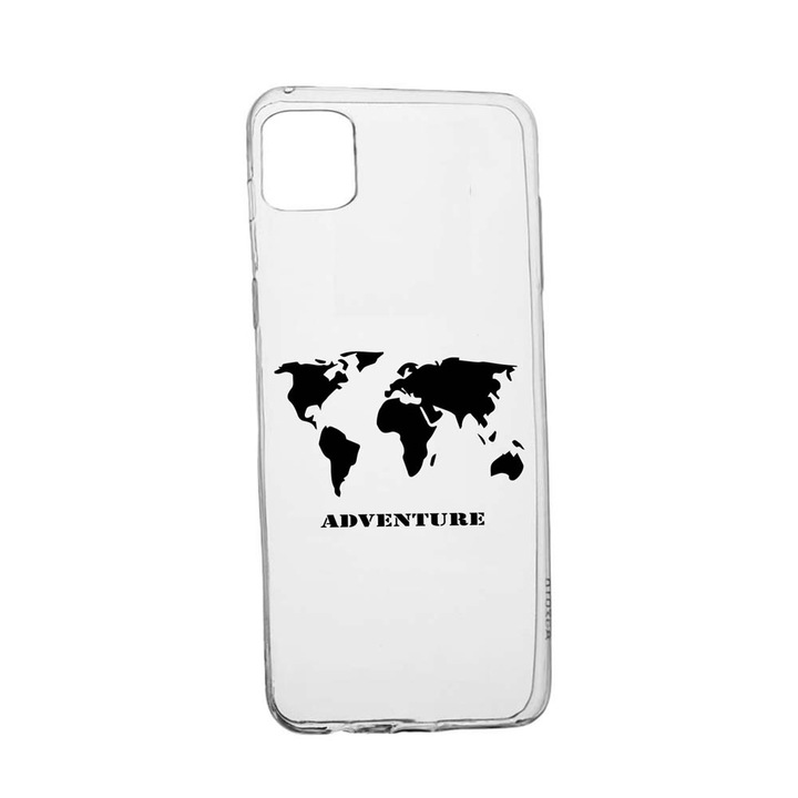 Husa Silicon Compatibila cu Apple iPhone 13 Pro Max, Adventure, rezistenta la uzura, anti-alunecare, 734