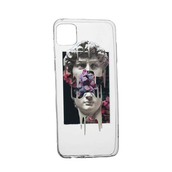 Husa Silicon Compatibila cu Apple iPhone 13 Pro Max, David Statue, rezistenta la uzura, anti-alunecare, 753 Husa Silicon Compatibila cu Apple iPhone 13 Pro Max, David Statue, rezistenta la uzura, anti-alunecare, 753