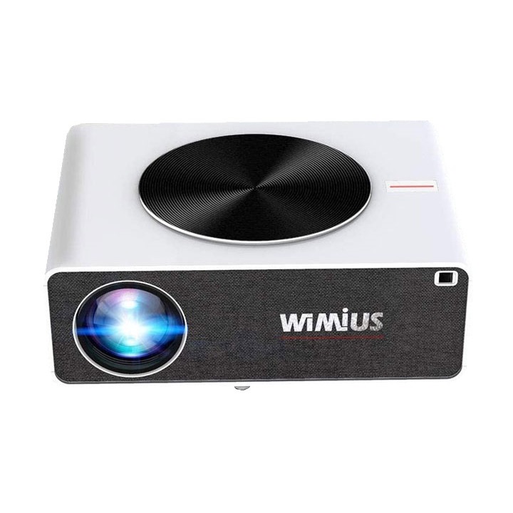 WiFi 5G Wimius K3 LED видео проектор, Full HD 1080P, 8000 Lumens, контраст 10000:1, Домашно кино, за компютър, смартфон, IOS, Android, PS5