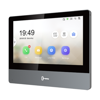 Monitor videointerfon TCP/IP Wireless, Touch Screen IPS-TFT LCD 7 Monitor videointerfon TCP/IP Wireless, Touch Screen IPS-TFT LCD 7