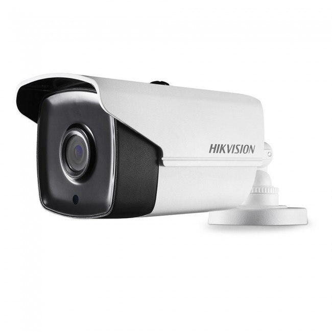 Camera de supraveghere 5 MP TVI exterior, TURBO HD 4.0 UltraHD, PowerOverCoaxial, IR, 20 fps,DS-2CE16H0T-IT3E
