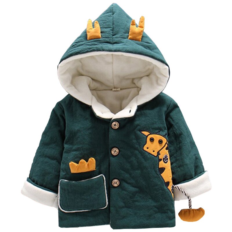 Geaca matlasata Girafa verde