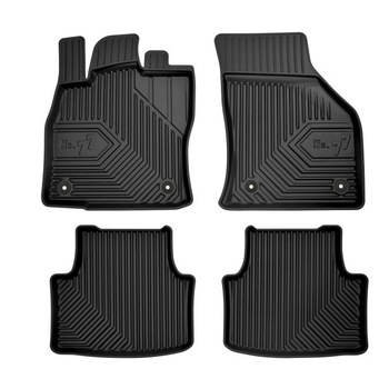 Set covorase No.77 tip tavita pentru Skoda Octavia III an 2013 - Set covorase No.77 tip tavita pentru Skoda Octavia III an 2013 -