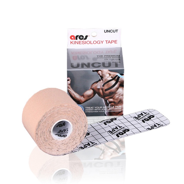 Banda Kinesiologica Ares, 50 mm x 5 m, Bej