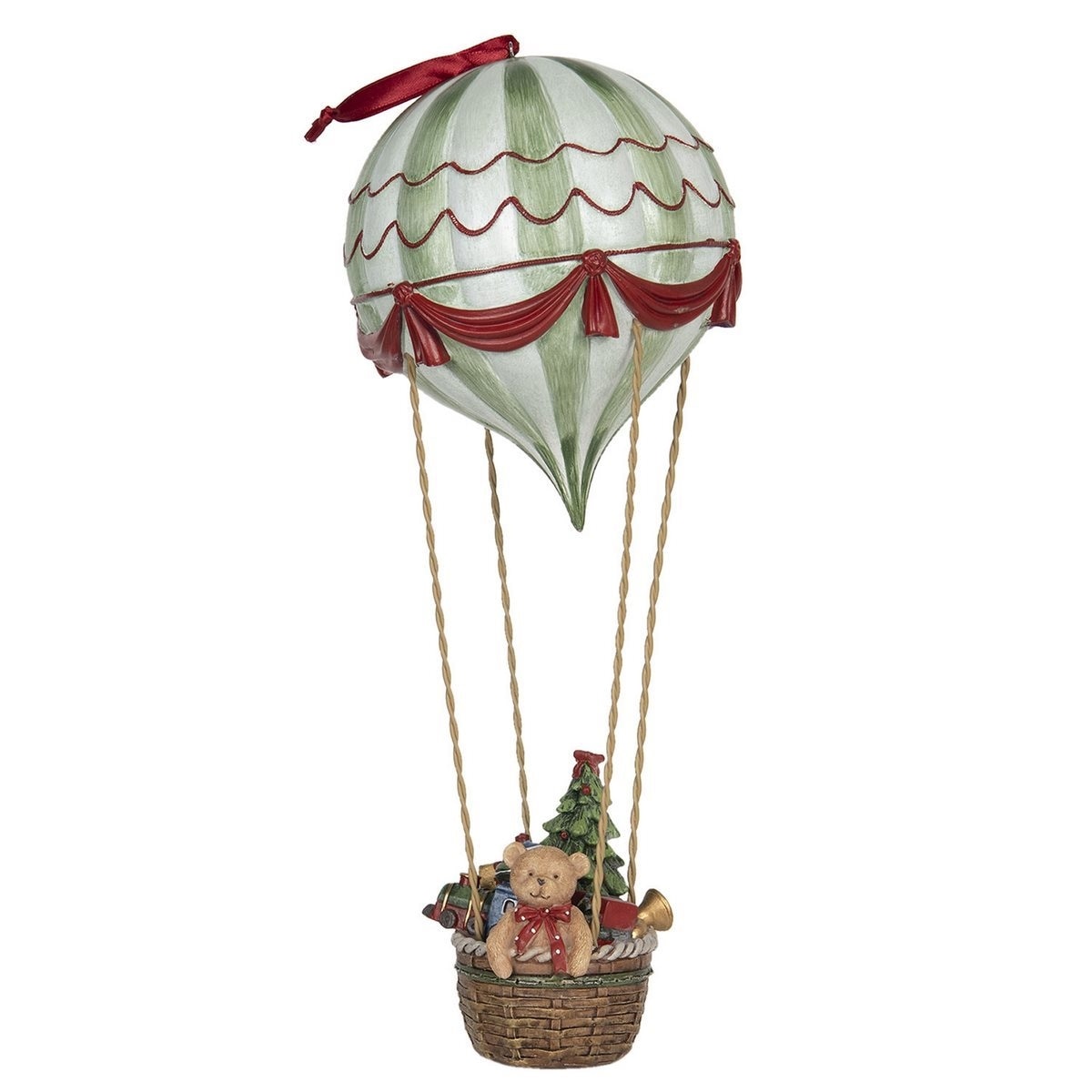 Decoratiune suspendabila Balon Zburator din polirasina Ø 14 cm x 37 h