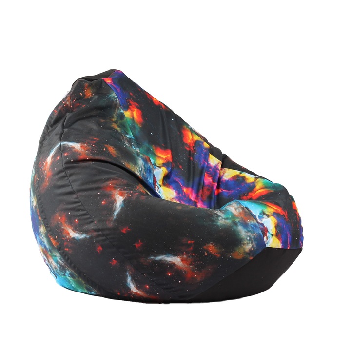 Pufrelax Babzsákfotel, többszínű